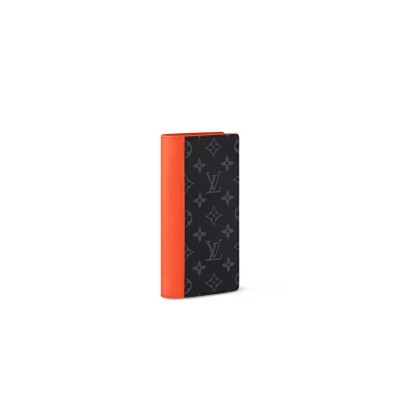 LOUIS VUITTON BRAZZA WALLET MONOGRAM ECLIPSE M25846 (19*10*2cm)